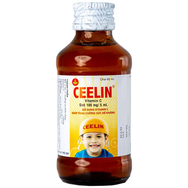 Siro Ceelin bổ sung Vitamin C, tăng cường sức đề kháng (60ml) - Ảnh 3