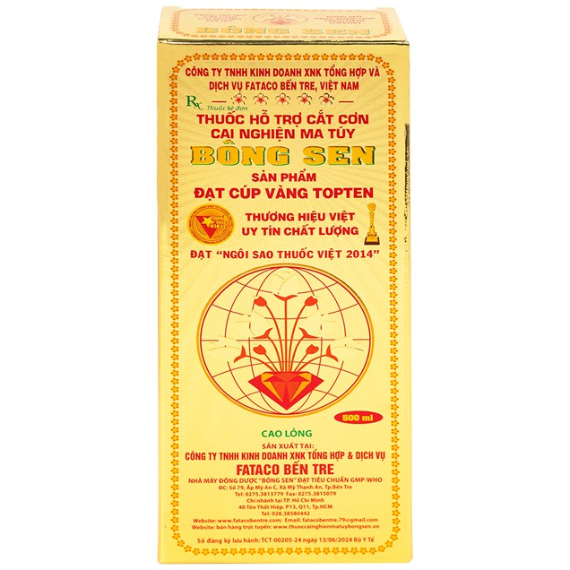 Nước uống hỗ trợ cai nghiện Bông Sen - Đồng hành cùng hành trình lấy lại tự do - Ảnh 3