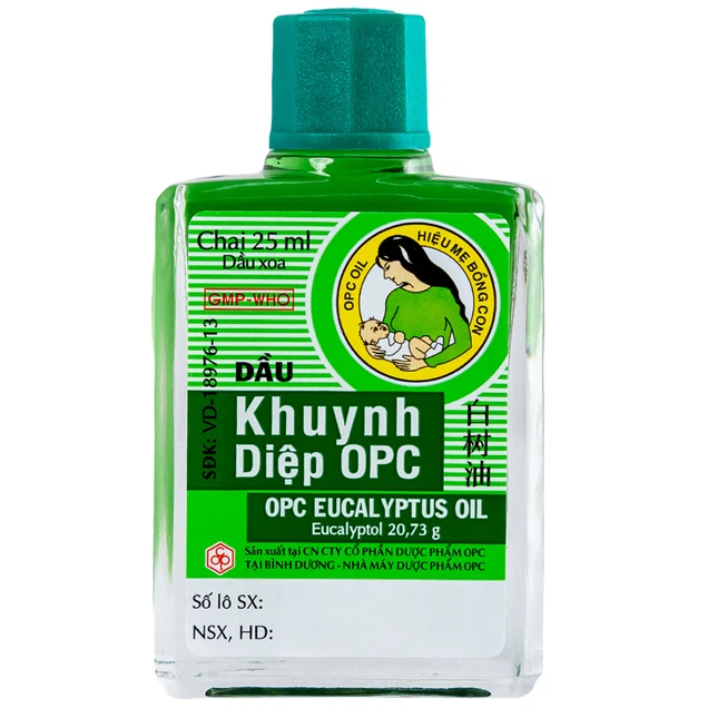 Dầu Khuynh Diệp trị cảm cúm , sổ mũi, nghẹt mũi (25ml) - Ảnh 4