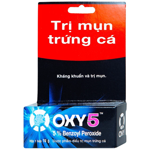 Oxy5 Lotion điều trị mụn bọc và mụn trứng cá (Tuýp 10g) - Ảnh 6