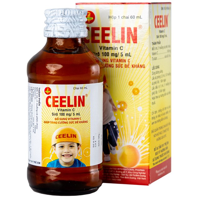 Siro Ceelin bổ sung Vitamin C, tăng cường sức đề kháng (60ml) - Ảnh 6