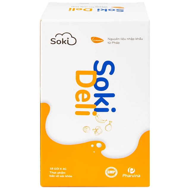 Soki Deli bột cải thiện tiêu hóa và tình trạng biếng ăn, tăng cường tiêu hóa và hấp thu (18 gói x 4g) - Ảnh 6