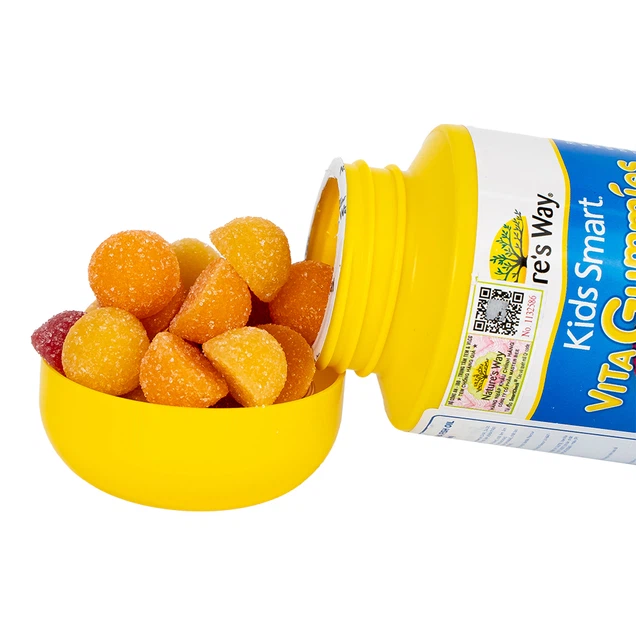 Kids Smart Vita Gummies Omega-3 DHA Fish Oil hỗ trợ tăng cường sức khỏe (60 viên) - Ảnh 5