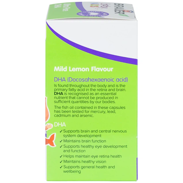 Baby Kids DHA Ultra Pure hỗ trợ phát triển não bộ, sức khỏe cho mắt (60 viên) - Ảnh 8