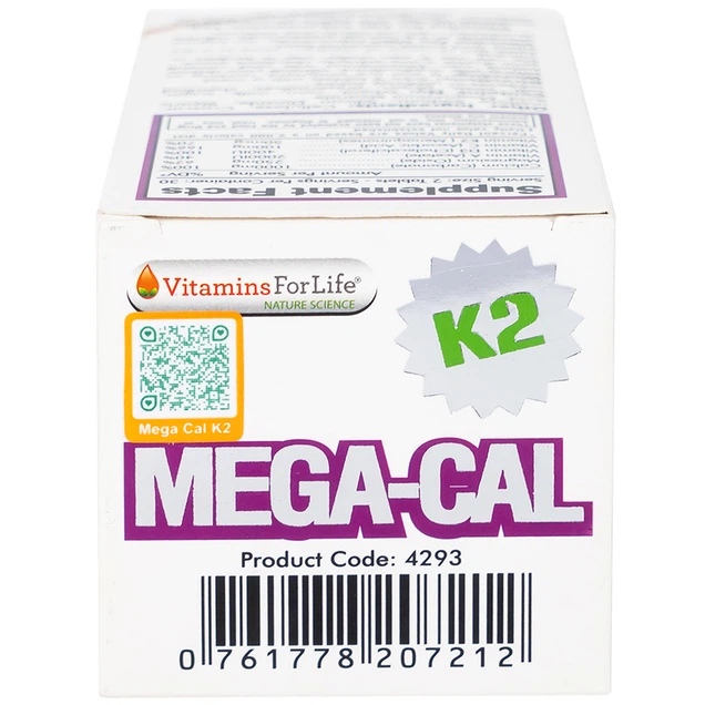 Mega-Cal 1000 bổ sung canxi, chống loãng xương (60 viên) - Ảnh 9
