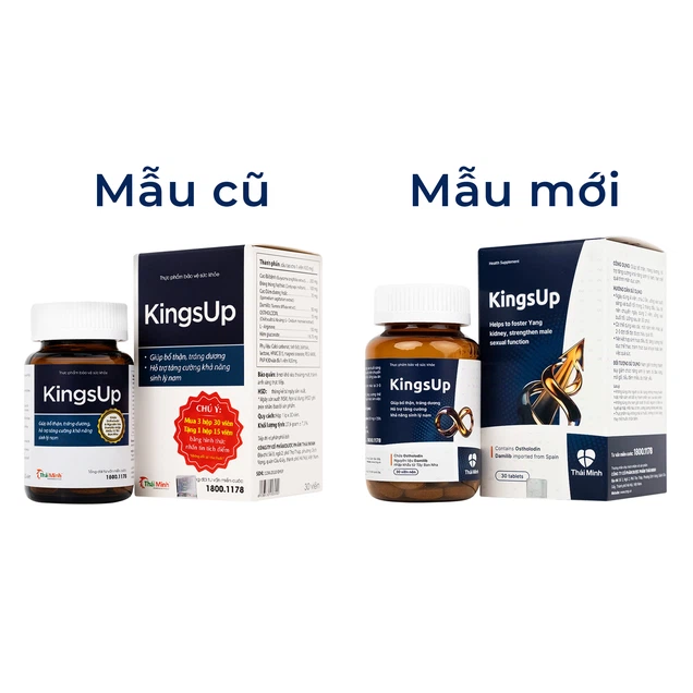 KingsUp bổ thận tráng dương hỗ trợ tăng cường khả năng sinh lý nam (30 viên) - Ảnh 2