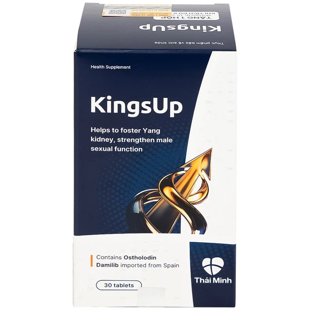 KingsUp bổ thận tráng dương hỗ trợ tăng cường khả năng sinh lý nam (30 viên) - Ảnh 4