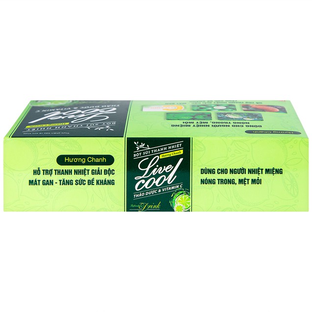 Livecool Thanh Nhiệt chanh hỗ trợ giải độc, mát gan (10 gói x 7g) - Ảnh 3