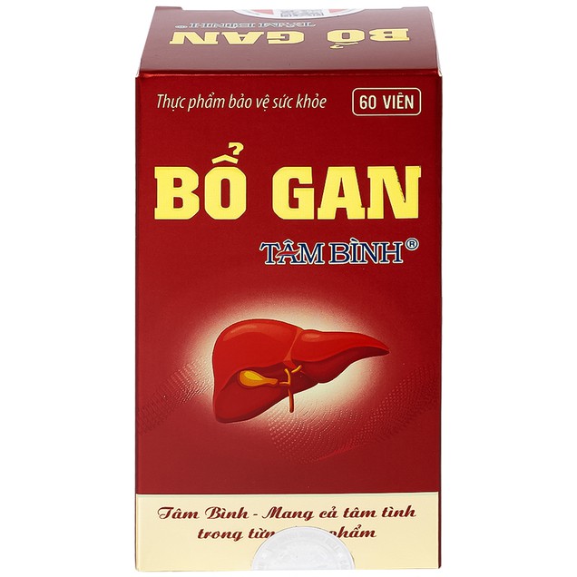 Viên uống Bổ gan Tâm Bình tăng cường chức năng gan, thanh nhiệt, giải độc (60 viên) - Ảnh 3