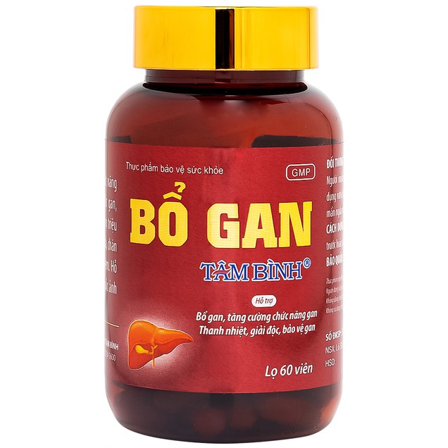 Viên uống Bổ gan Tâm Bình tăng cường chức năng gan, thanh nhiệt, giải độc (60 viên) - Ảnh 7